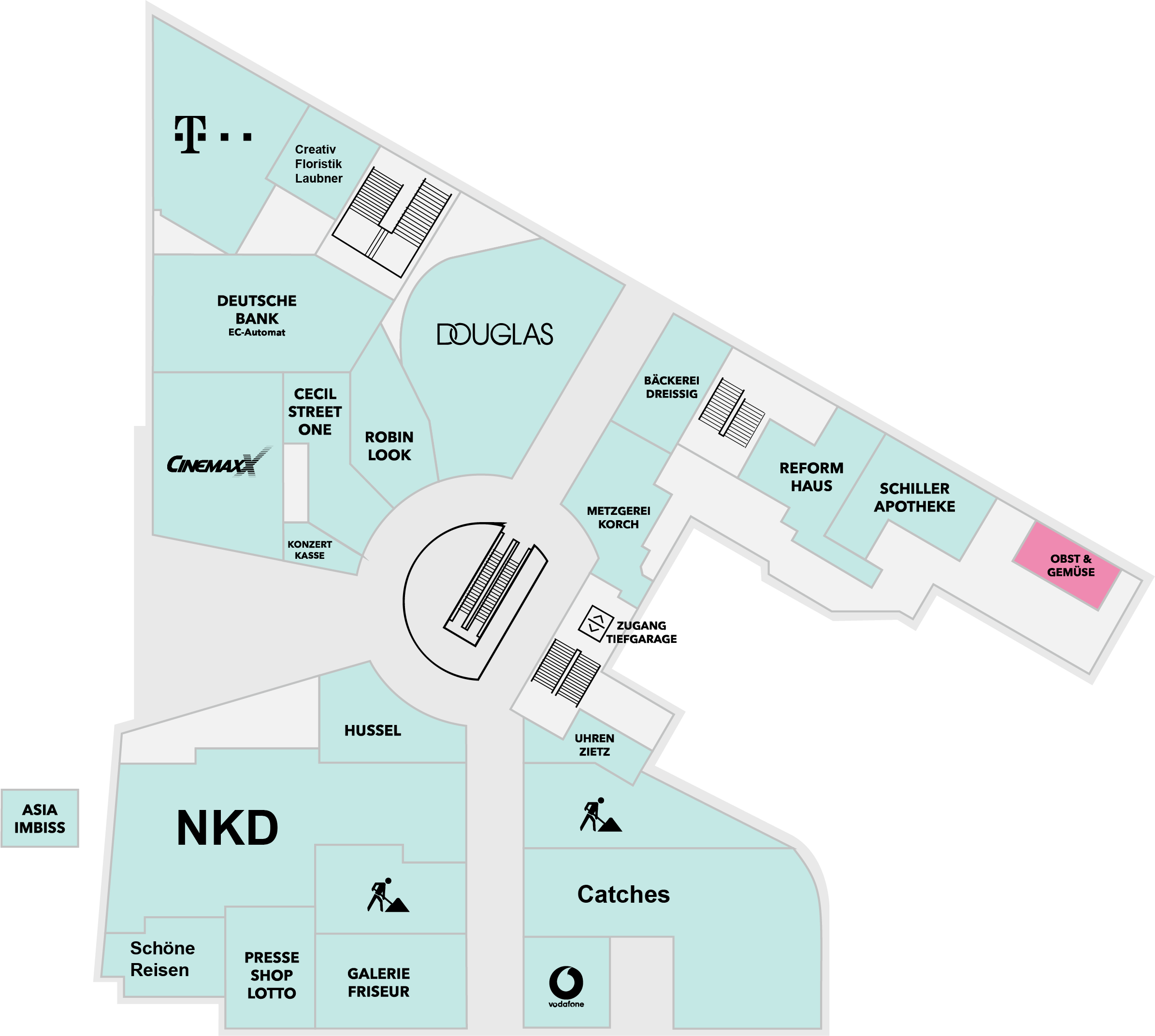 ObstundGemüseSchiller Galerie Dresden Centerplan