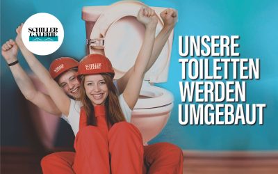 Die Kundentoiletten werden umgebaut!