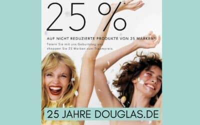 25 Jahre Douglas Online Shop
