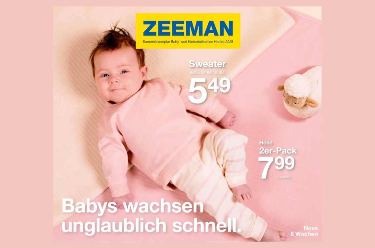Zeeman Babyprospekt